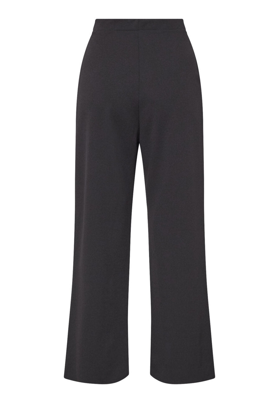 Sisters Point broek zwart met bandplooi detail model New glut black