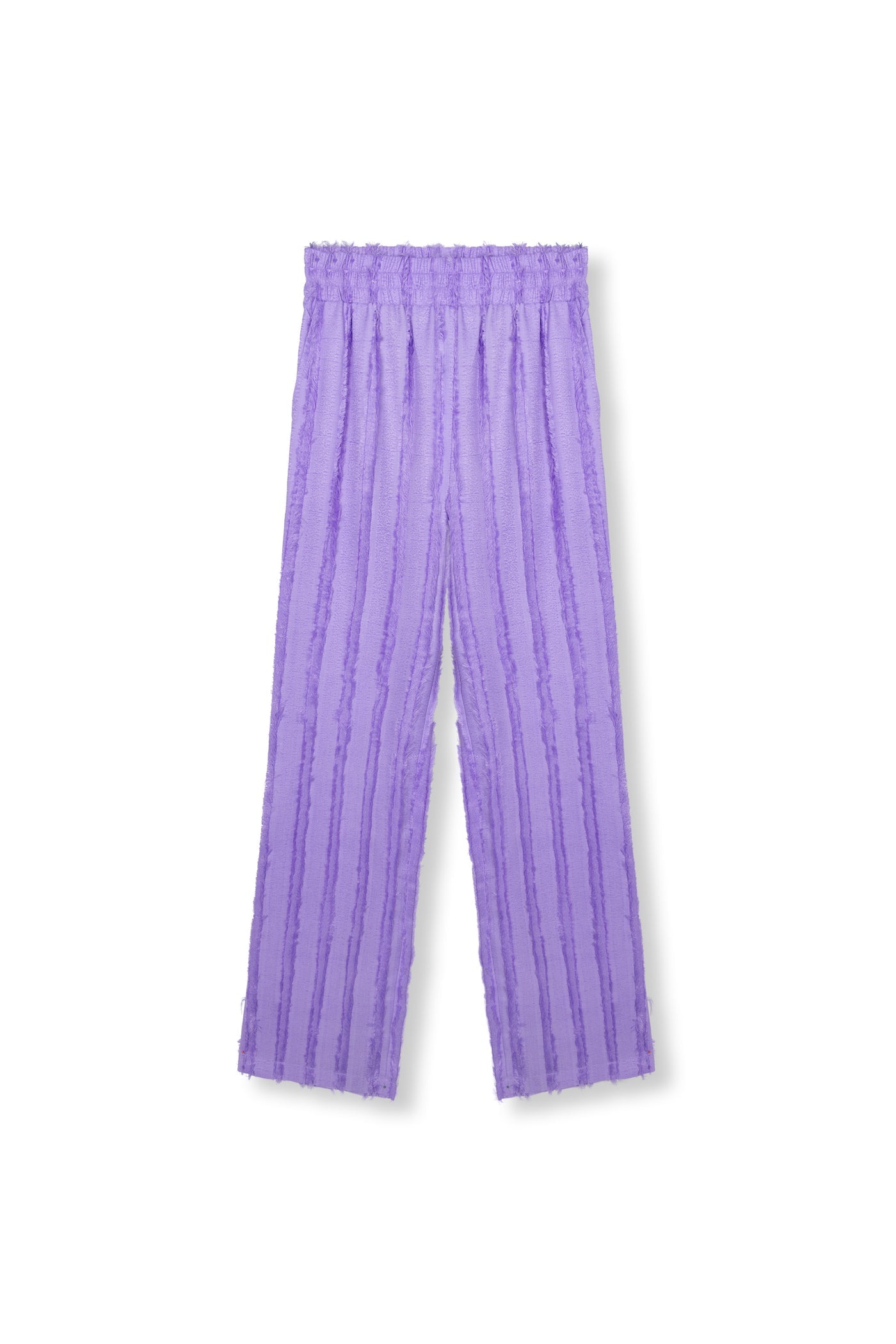 Refined Department broek lila met ruffles model Novac pants lilac