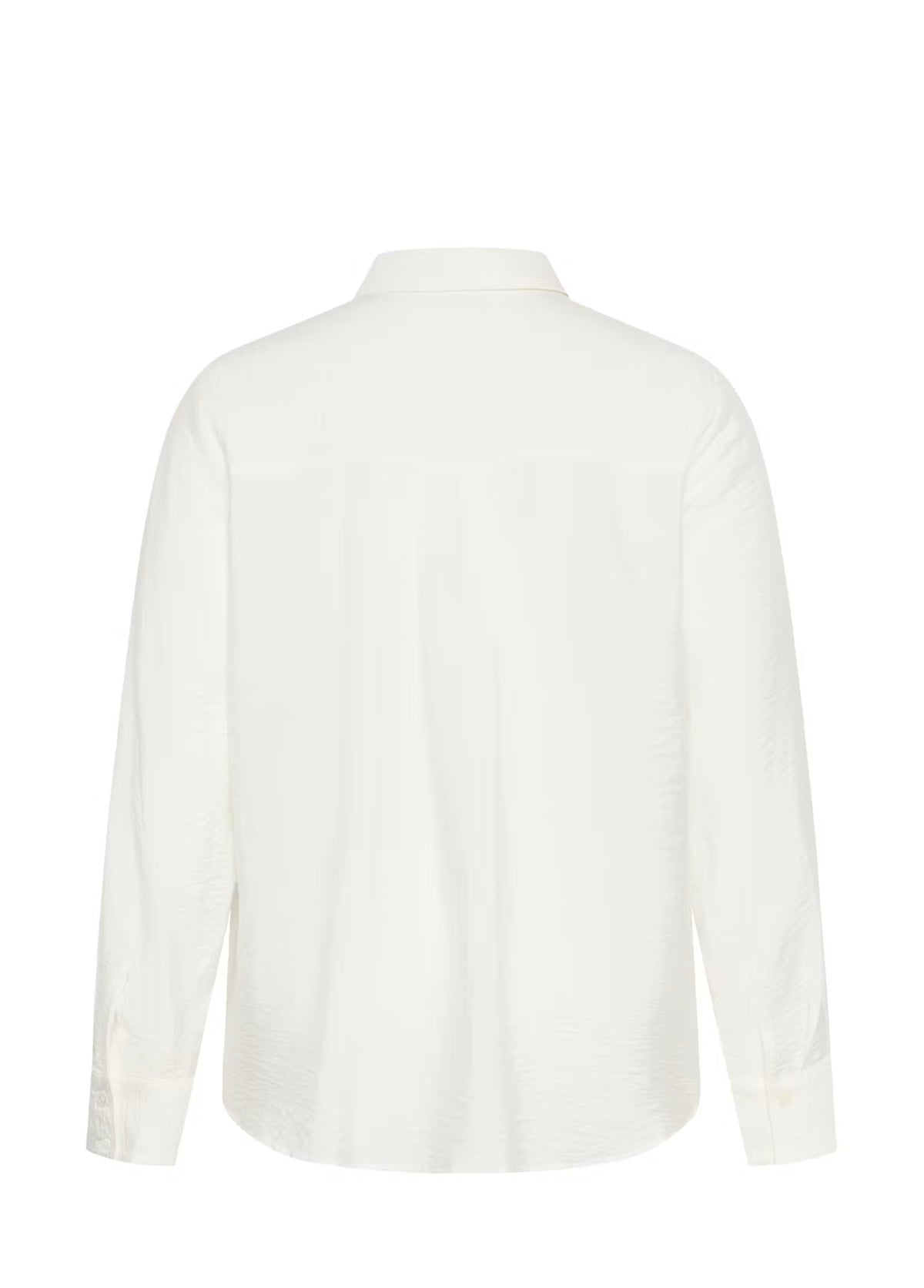 Kaffe Curve blouse offwhite model KCgila Shirt Chalk