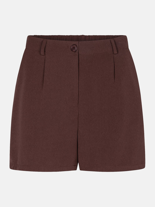 Ydence korte broek bruin model Short Jenny Dark Brown
