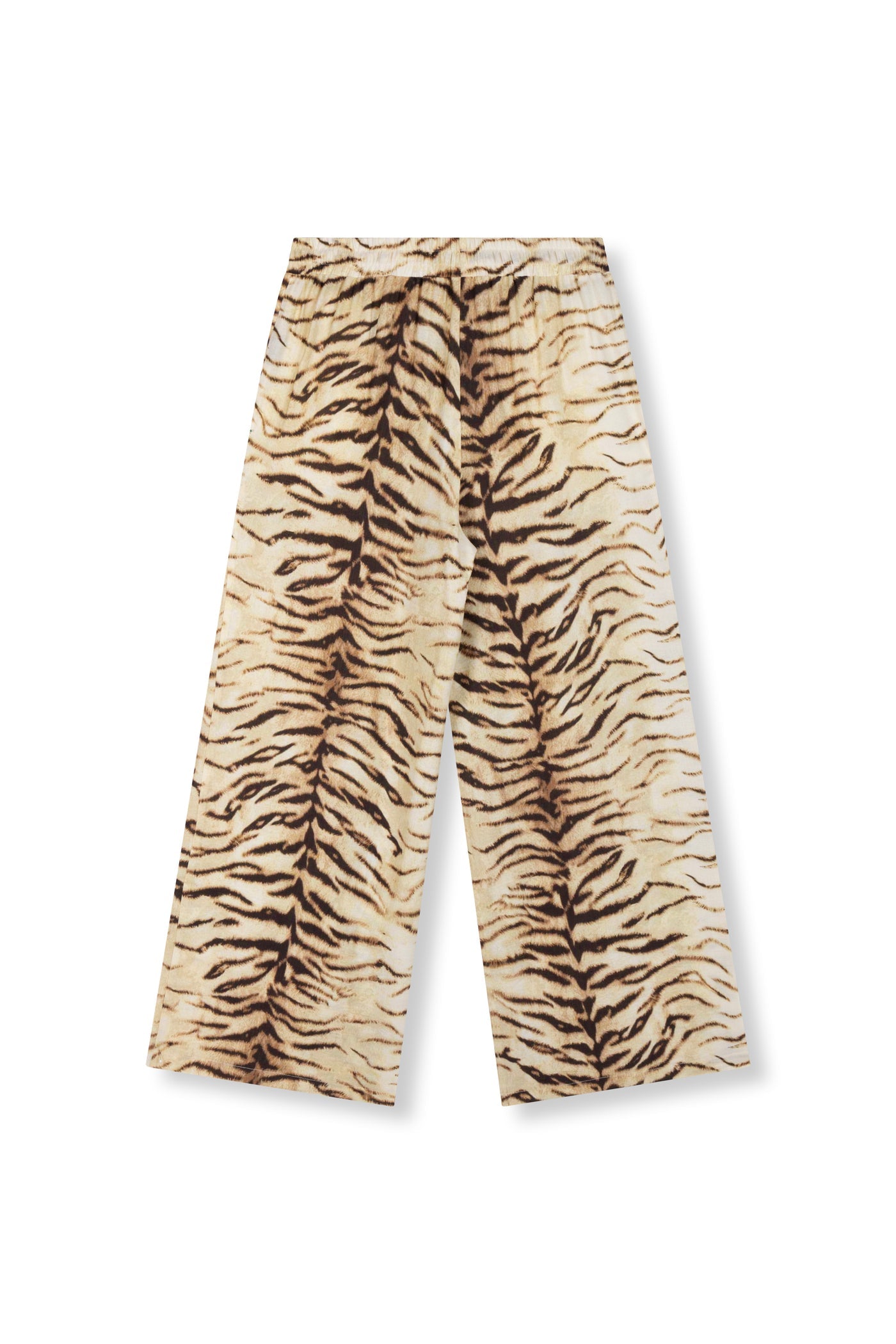 Refined Department broek tijger print geel bruin model Mani trousers tiger