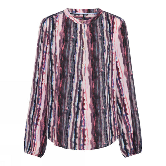 Soulmate blouse roze geprint model Fall 2