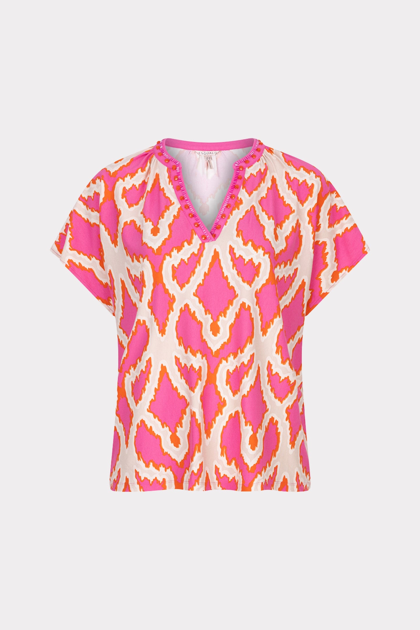 Esqualo Top Beads Disco Spark Print HS25.30200