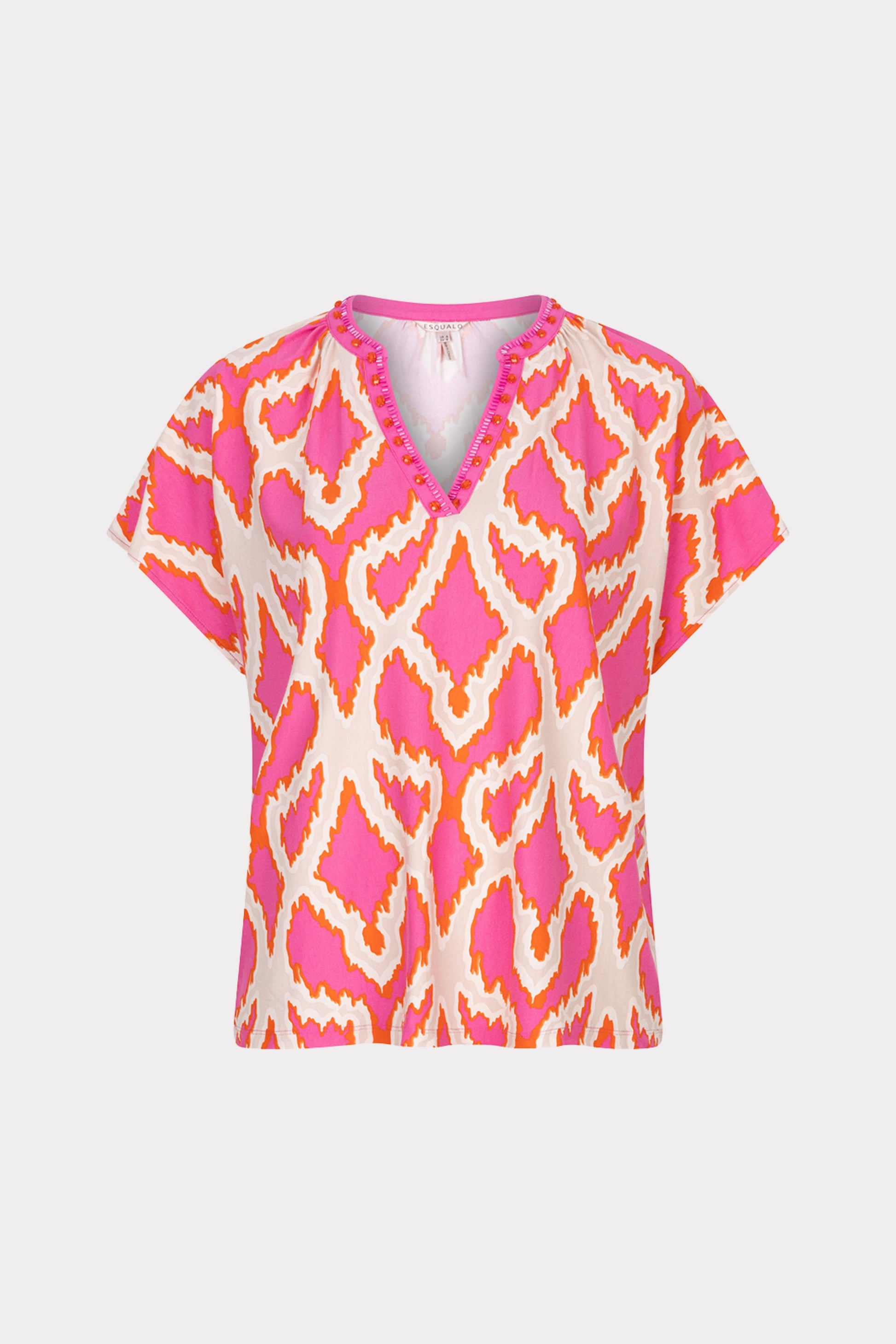 Esqualo Top Beads Disco Spark Print HS25.30200