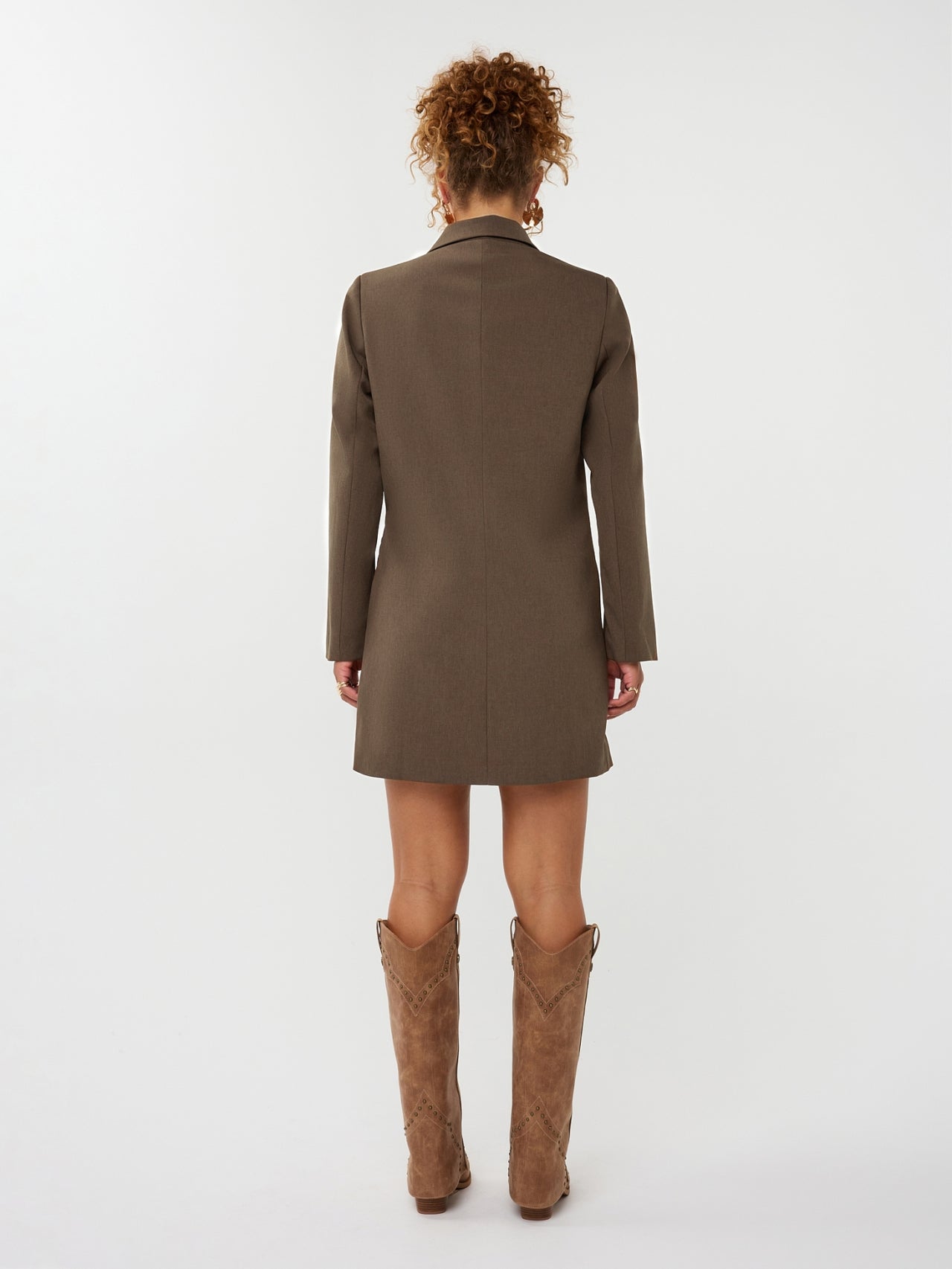 Ydence blazer Dress April bruin Mud