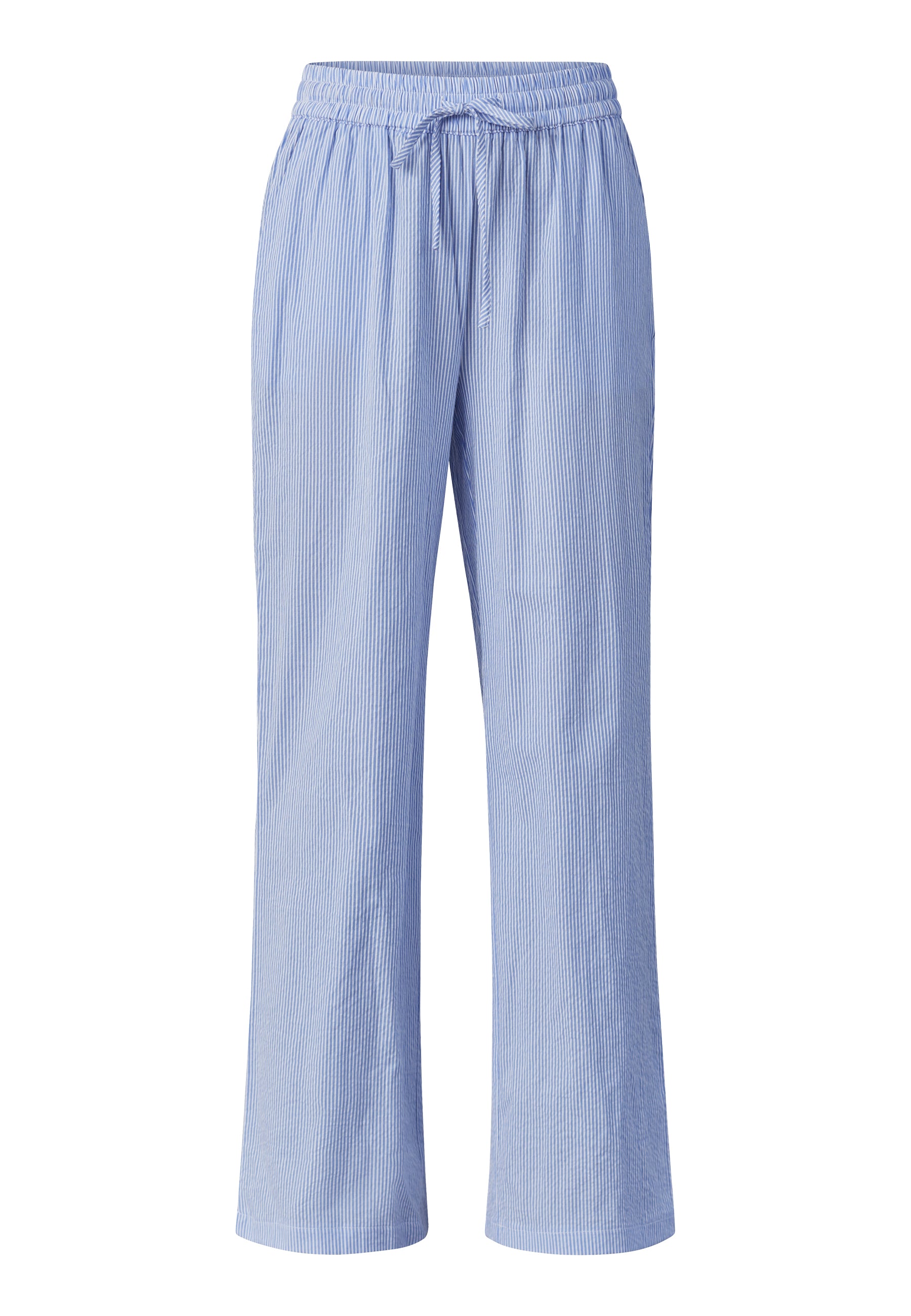 Sisters Point broek blauw wit gestreept model ella PA42 