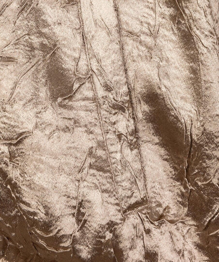 Esqualo goud bomber jasje satin crinkle gold W25.10702