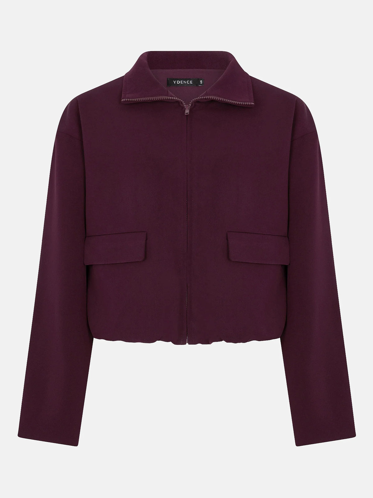 Ydence jasje bordeaux paars model Jacket davis plum