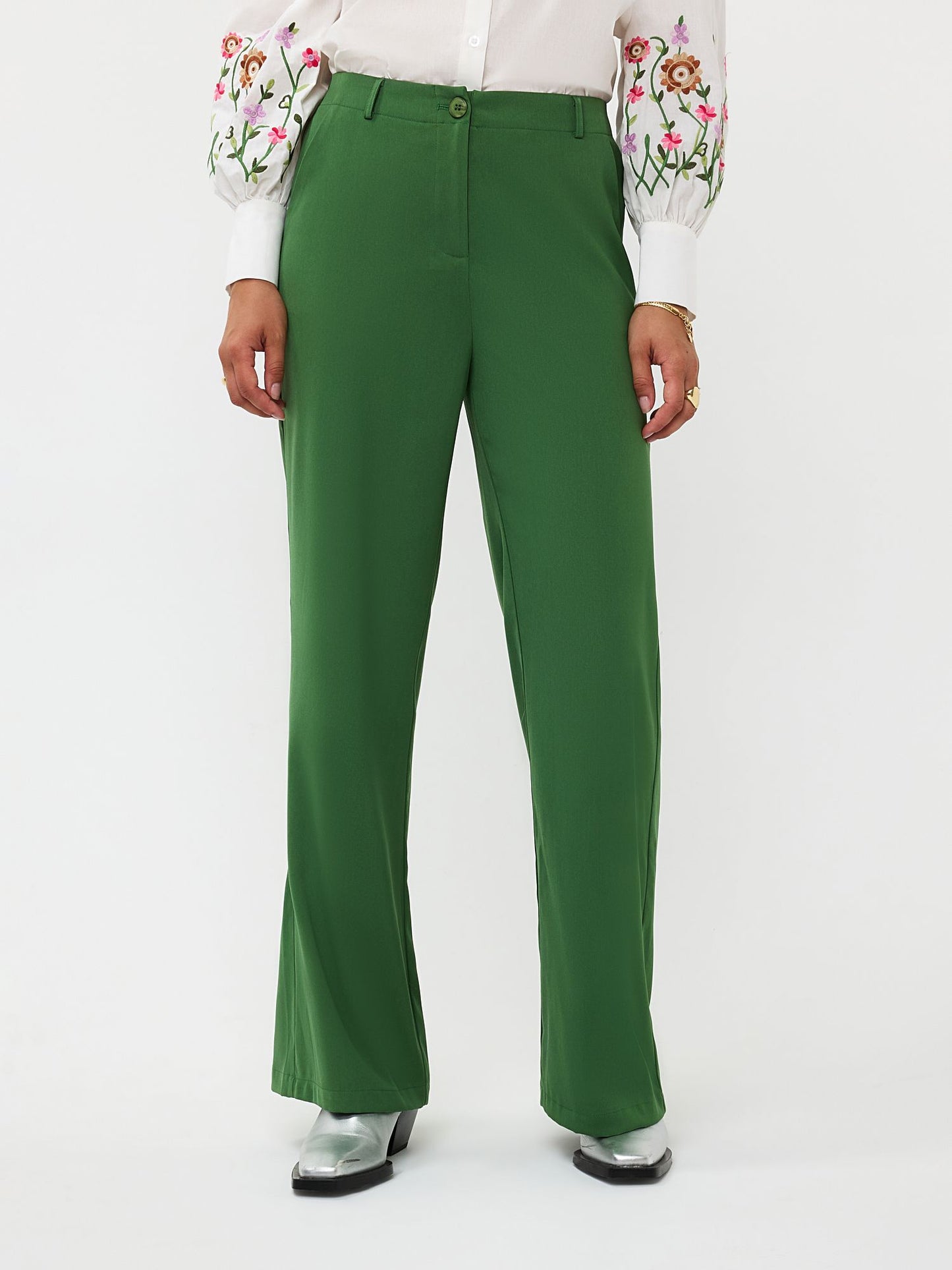 Ydence broek groen model Solange