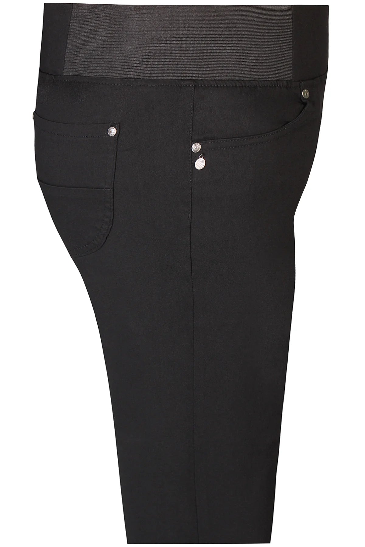 Zhenzi broek zwart model Groove legging fit high waist